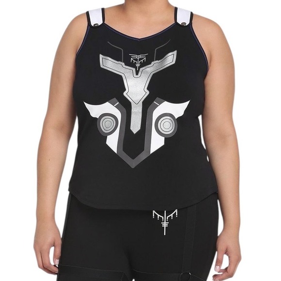 Her Universe Tops - Her Universe Marvel Thor Love and Thunder Graphic Tank Top Black Silver Women 3X
